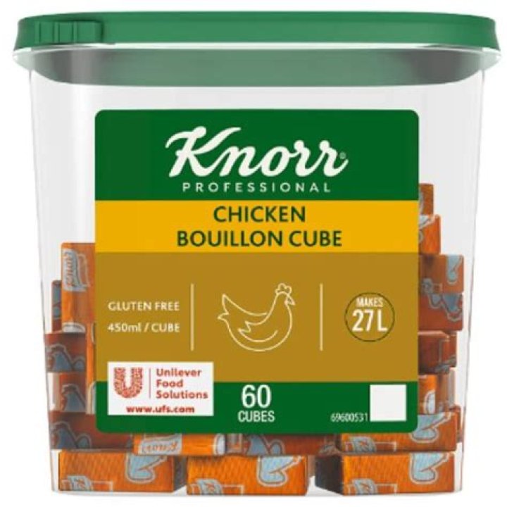 Are chicken bouillon cubes the same as powder