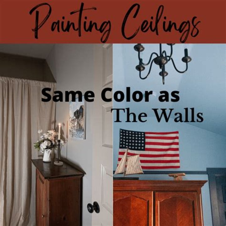 Can I use the same paint for ceiling and trim