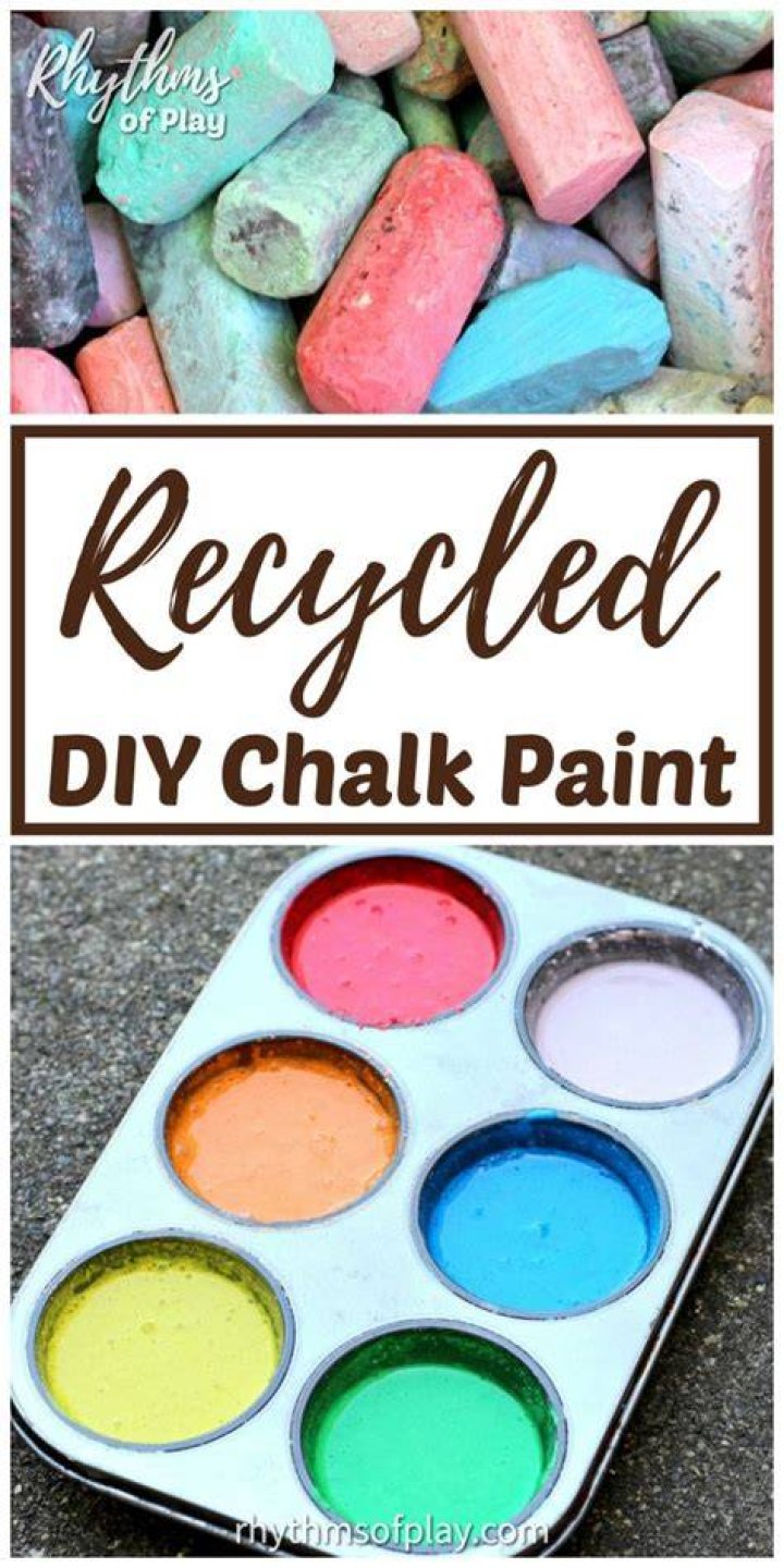 Can you make chalk paint out of regular paint