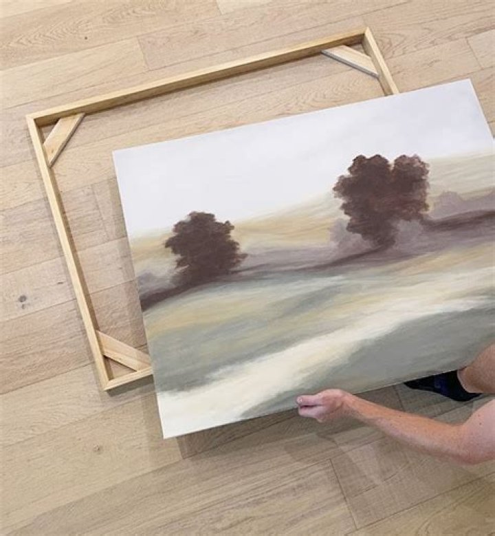 Can you put a frame around a stretched canvas