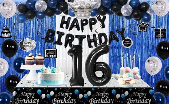 How can I make my sons 16th birthday special
