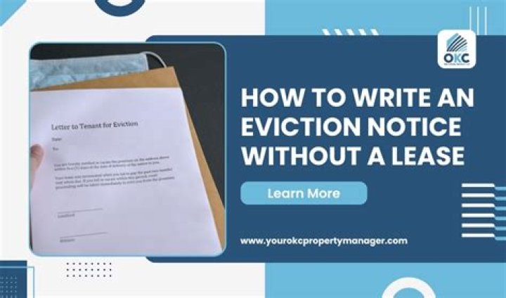 How do I evict a tenant without a lease in NC