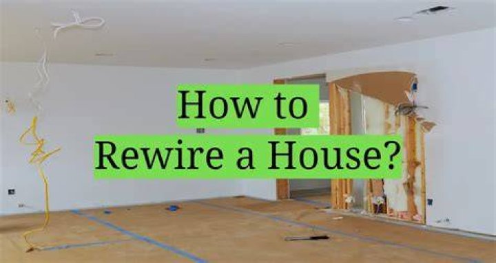 How do you know if you need to rewire a house