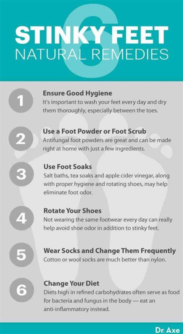 How do you permanently get rid of stinky feet