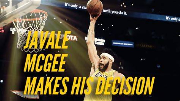 How much is JaVale McGee contract with Lakers