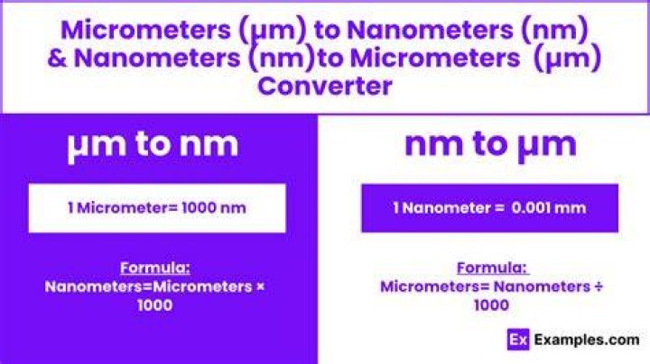 How much larger is a centimeter than a micron