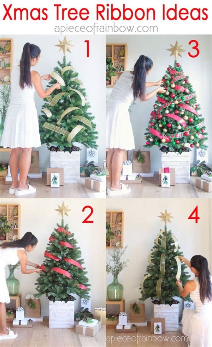 How much tulle do I need for a Christmas tree