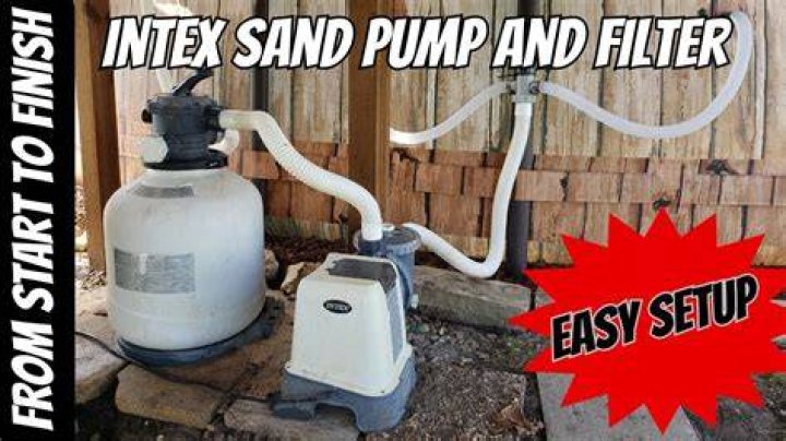 How often should you change Intex pool filter