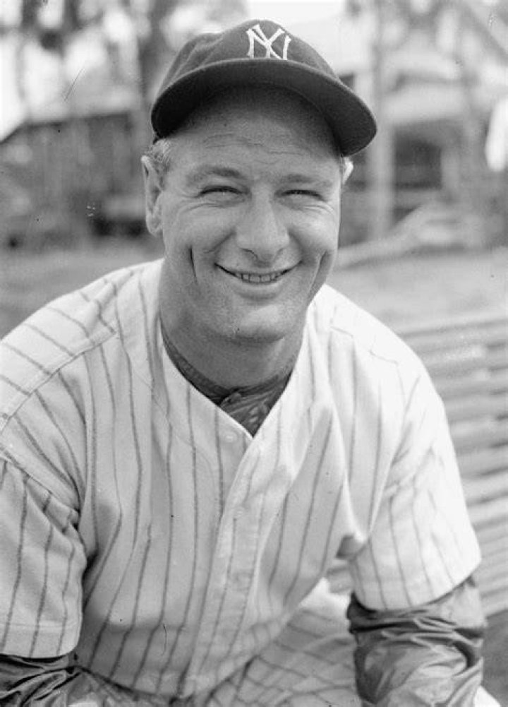 How old was Lou Gehrig when he contracted ALS