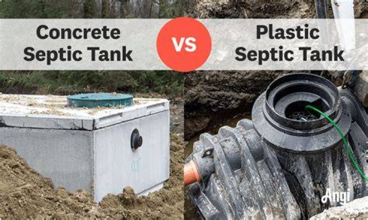 Is a plastic septic tank better than concrete