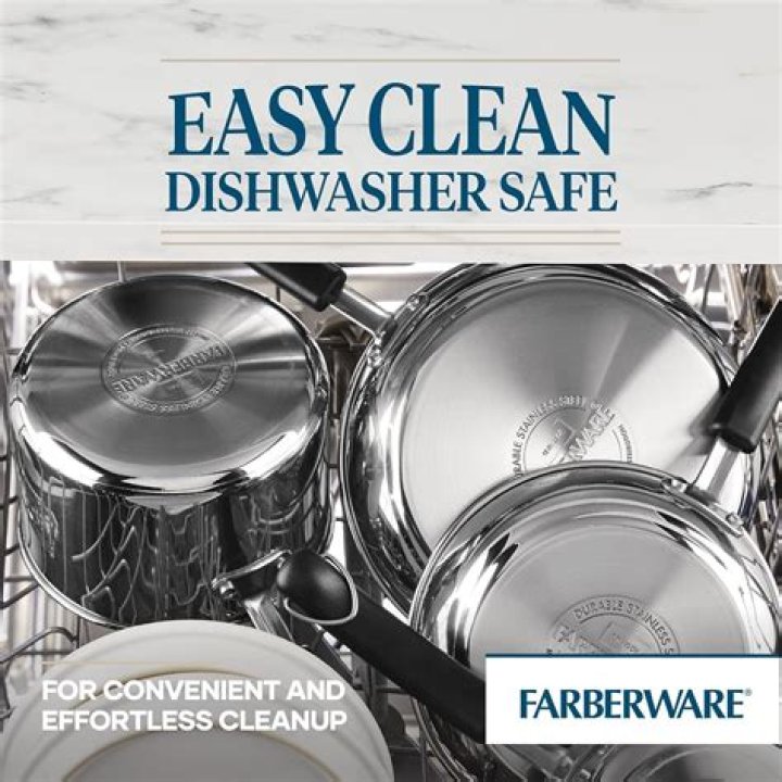 Is Farberware stainless steel dishwasher safe