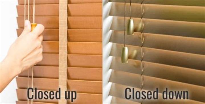 Is it better to have blinds facing up or down