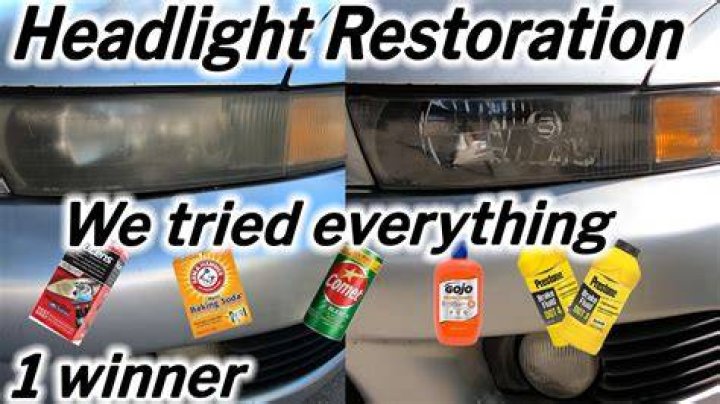 Is it better to restore or replace headlights