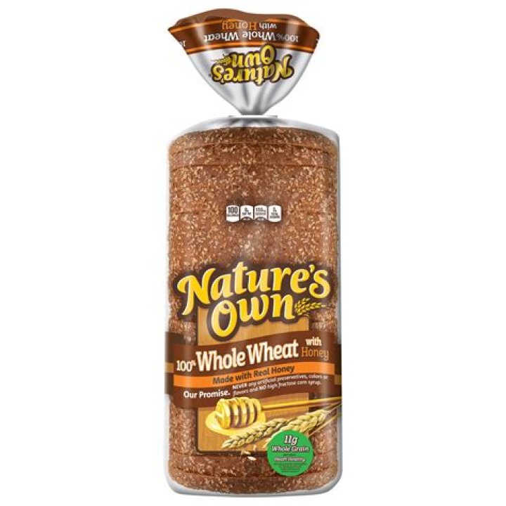 Is Natures Own Honey Wheat Bread whole grain