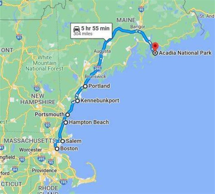Is there a train from Boston to Kennebunkport
