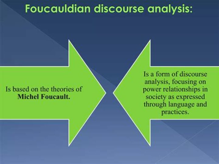 What are Foucault view on discourse and power