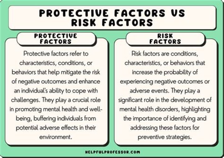 What are risk and protective factors examples