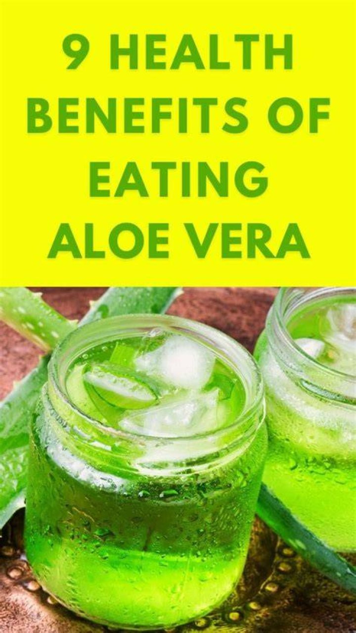 What are the benefits of eating raw aloe vera