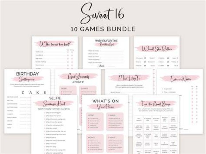 What can you do at a Sweet 16 besides a party