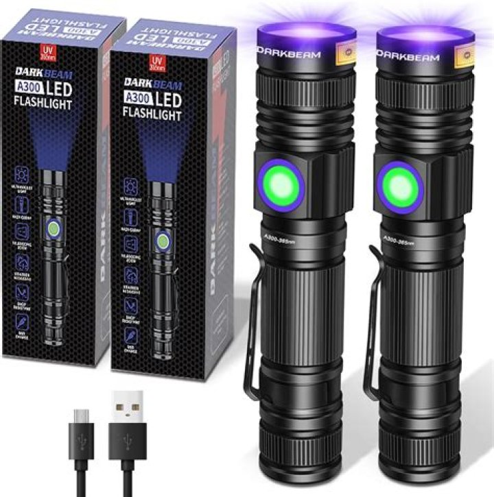 What can you do with a black light flashlight