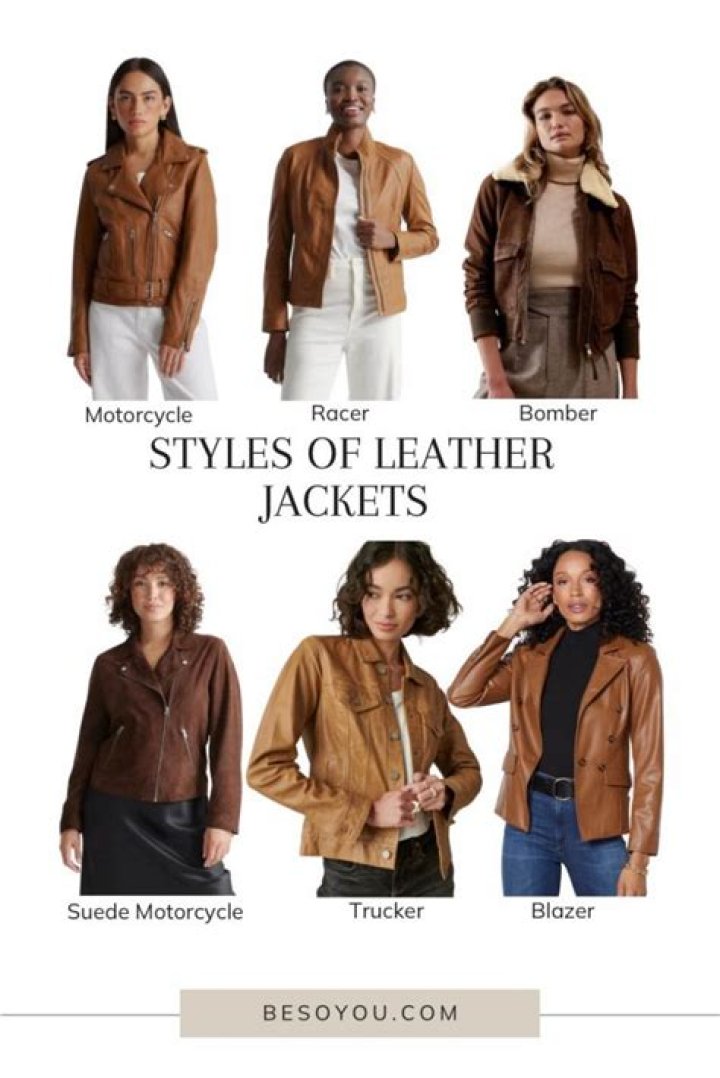What colors go well with brown leather jacket