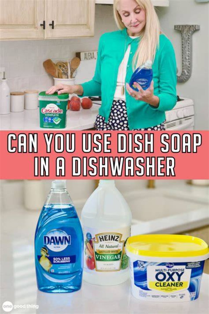 What happens when you put dish soap in a pool