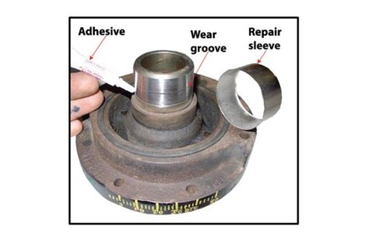 What is a repair sleeve for harmonic balancer