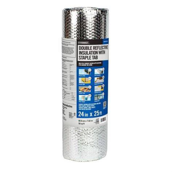 What is double reflective insulation used for
