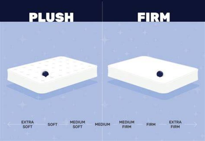 What is the difference between firm and plush