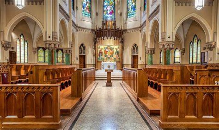 What is the entrance porch to a church called