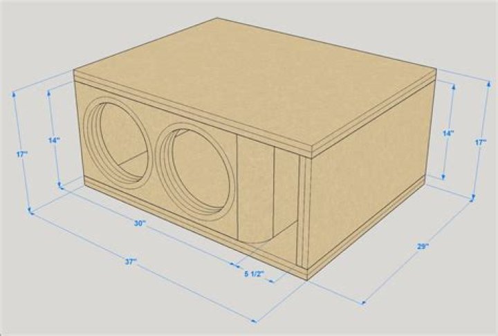 What is the purpose of a ported subwoofer box