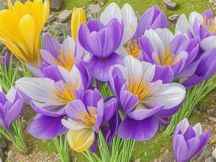 What is the significance of the crocus flower