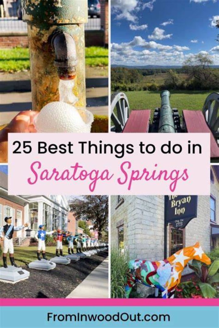 What is there to do in Saratoga Springs today