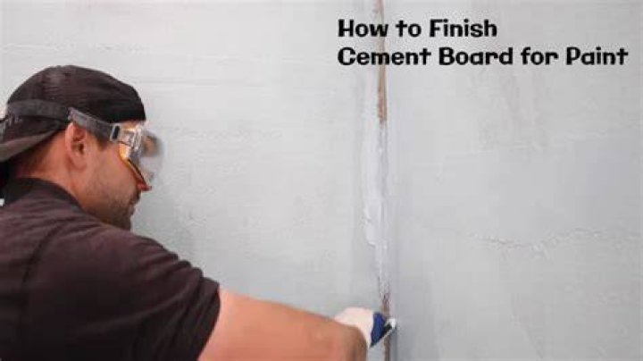 What kind of paint do you use on cement board