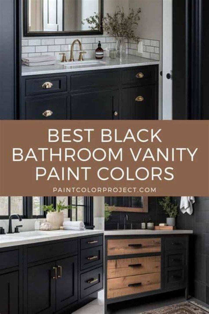 What paint finish is best for bathroom vanity