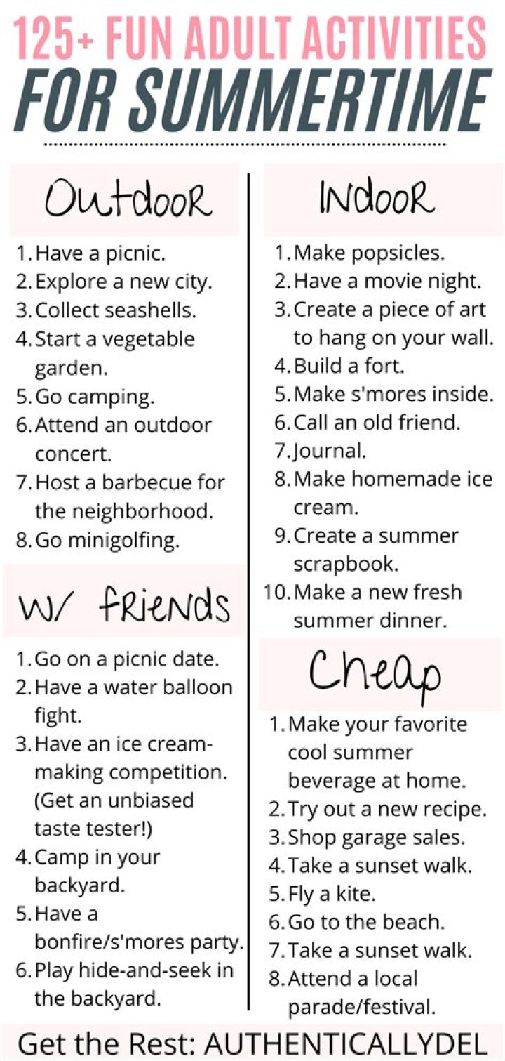 What should I do in the summer after A-levels