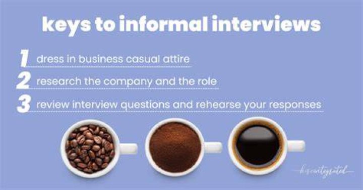 What should I expect in an informal interview