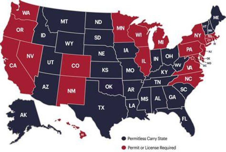 What states is it illegal to carry a stun gun