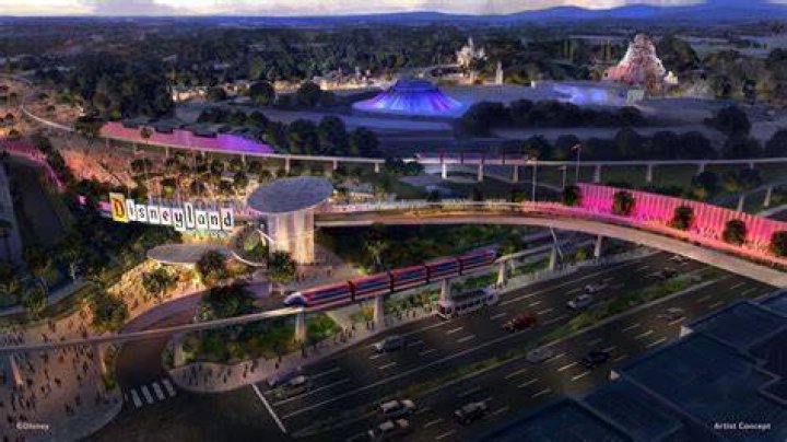 Where is the new Disneyland going to be built