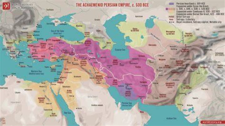 Who were the two rulers of the Persian Empire