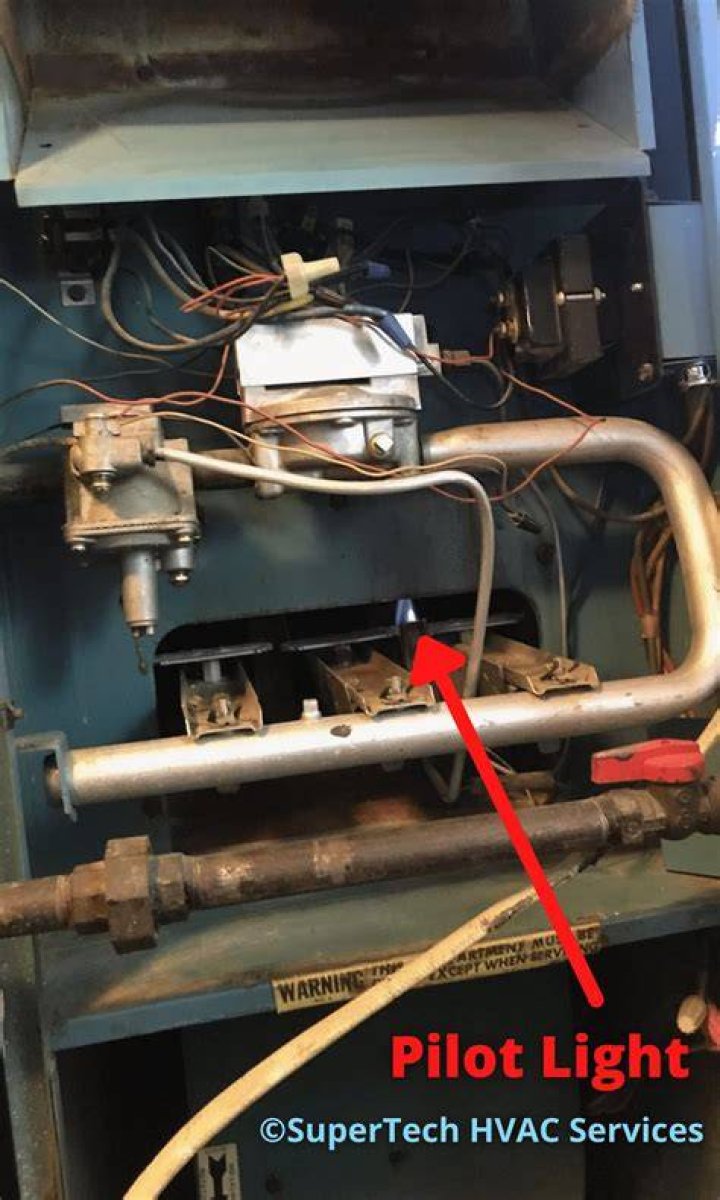 Why does the pilot light go out on the boiler